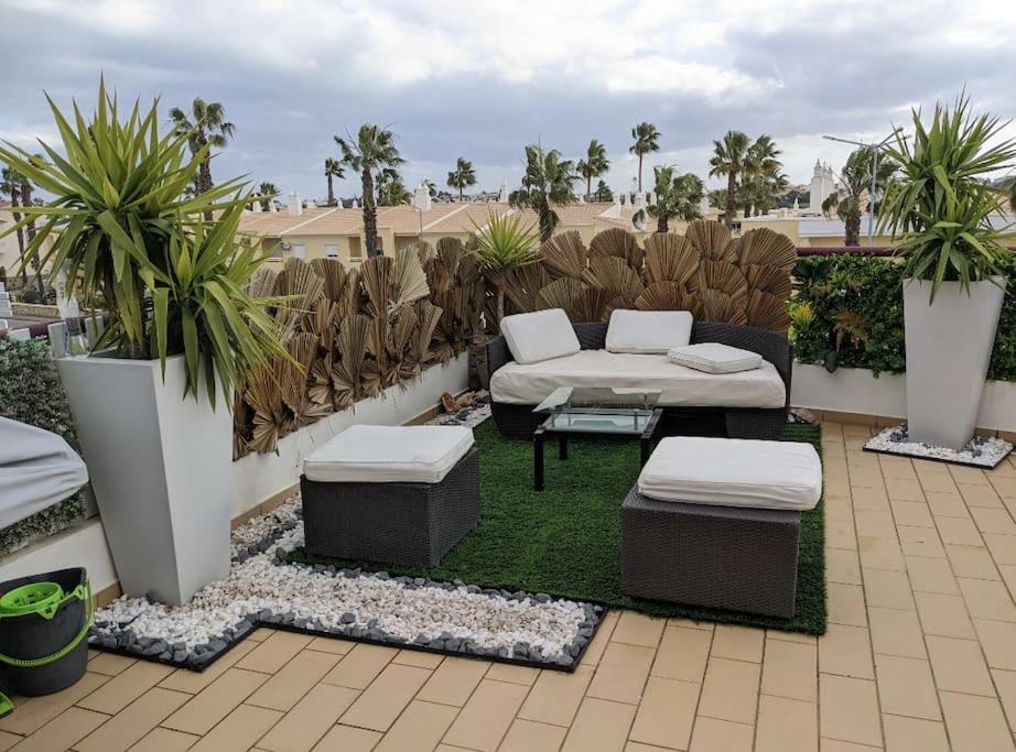 Penthouse With Sea View & Private Terrace Apartment Guia  Bagian luar foto